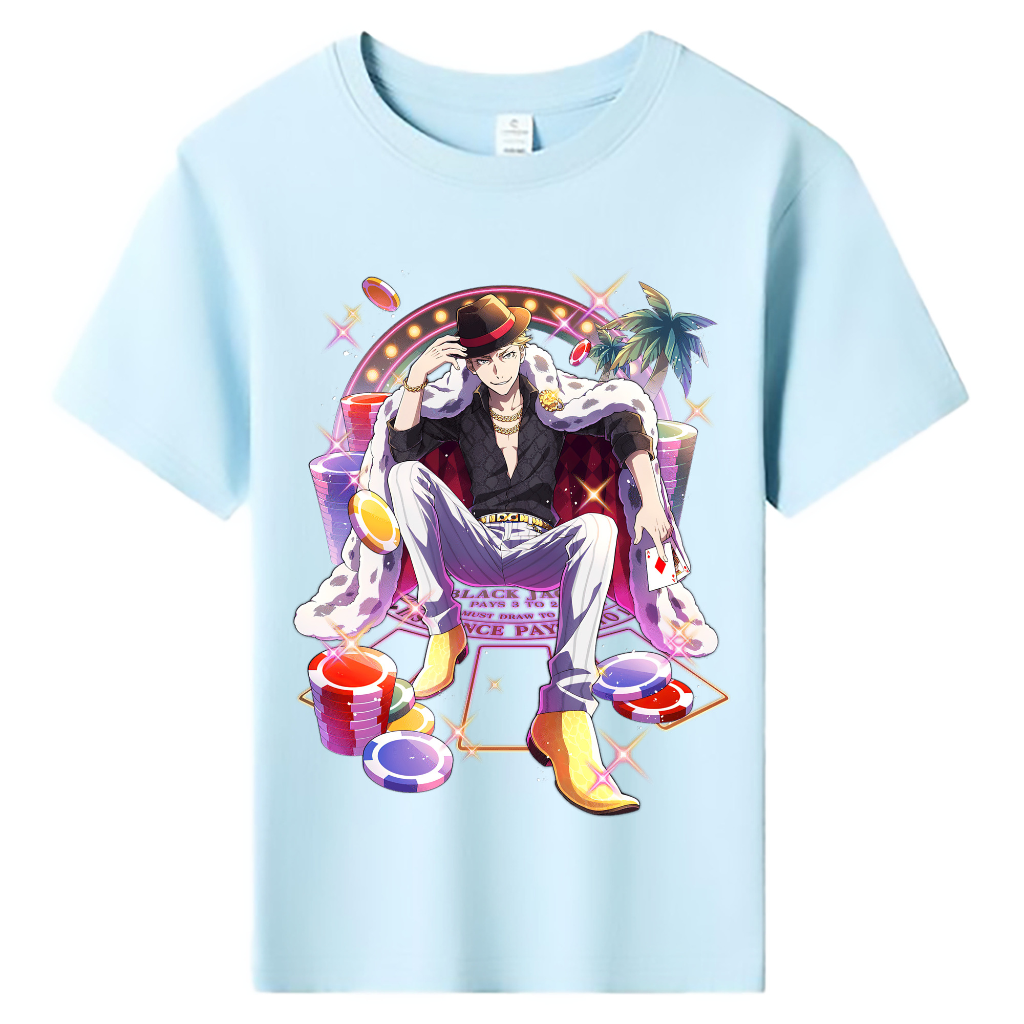 文豪ストレイドッグス Bungo Stray Dogs 綿100％キッズTシャツ（フロントプリント）